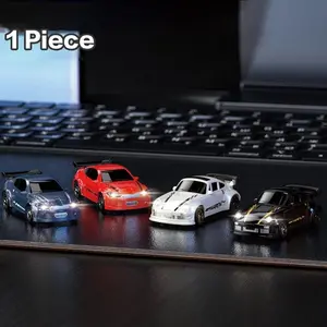 Mini Remote Control Drift Car, Remote Controlled Car, 1:64 Scale Truck Remote Control Car with Lights, 2.4GHz Remote Control, Desktop Mini Remote Control Car Gifts, RC Drift Car, RC Model Car, Rc Vehicle