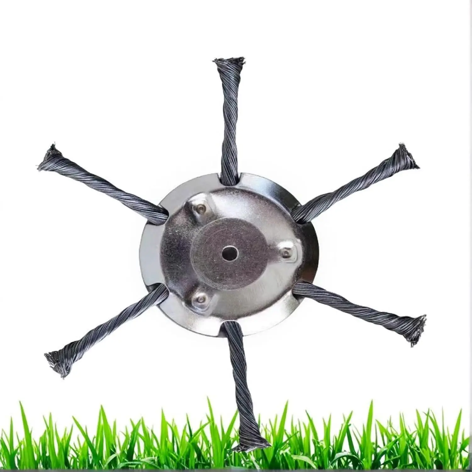 2025 Metal Weed Eater Blade – Steel Wire Grass Trimmer Head, Universal Replacement for Electric & Cordless String Trimmers