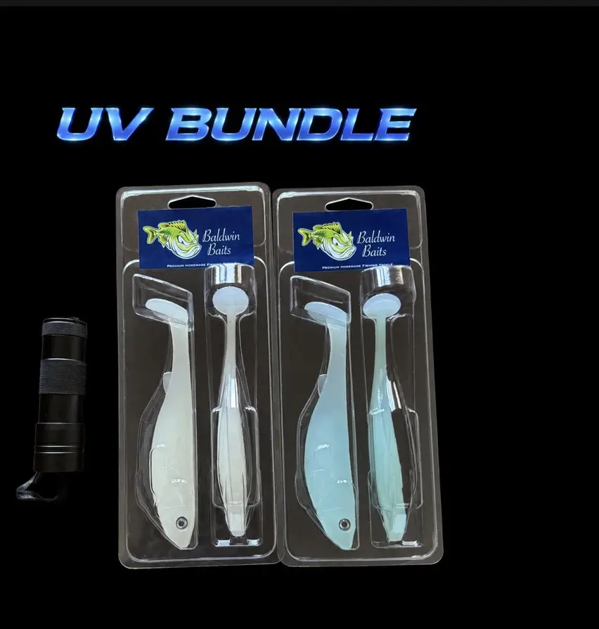 UV Bundle - Color Changing Sunlight Reactive Swimbaits