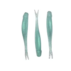 BassAttackerBaits 3.5" Tracer Fluke - Fishing Product with Unique Design Features. 10 lures per pack soft plastic