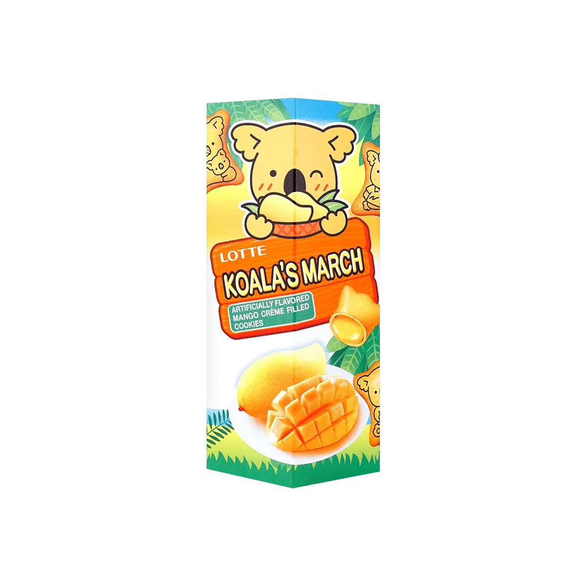 LOTTE Koala's March Mango Cream Filled Cookies 41g - Japanese Snack