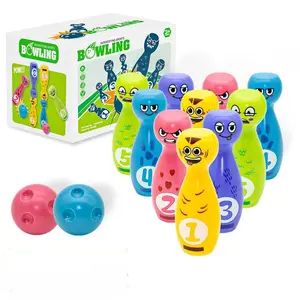 Bowling Ball Toy Set, Baby 6 Years Old Educational Hand-Eye Coordination, Creative Festival Gift, Indoor Outdoor Sports, Bowling Pins
