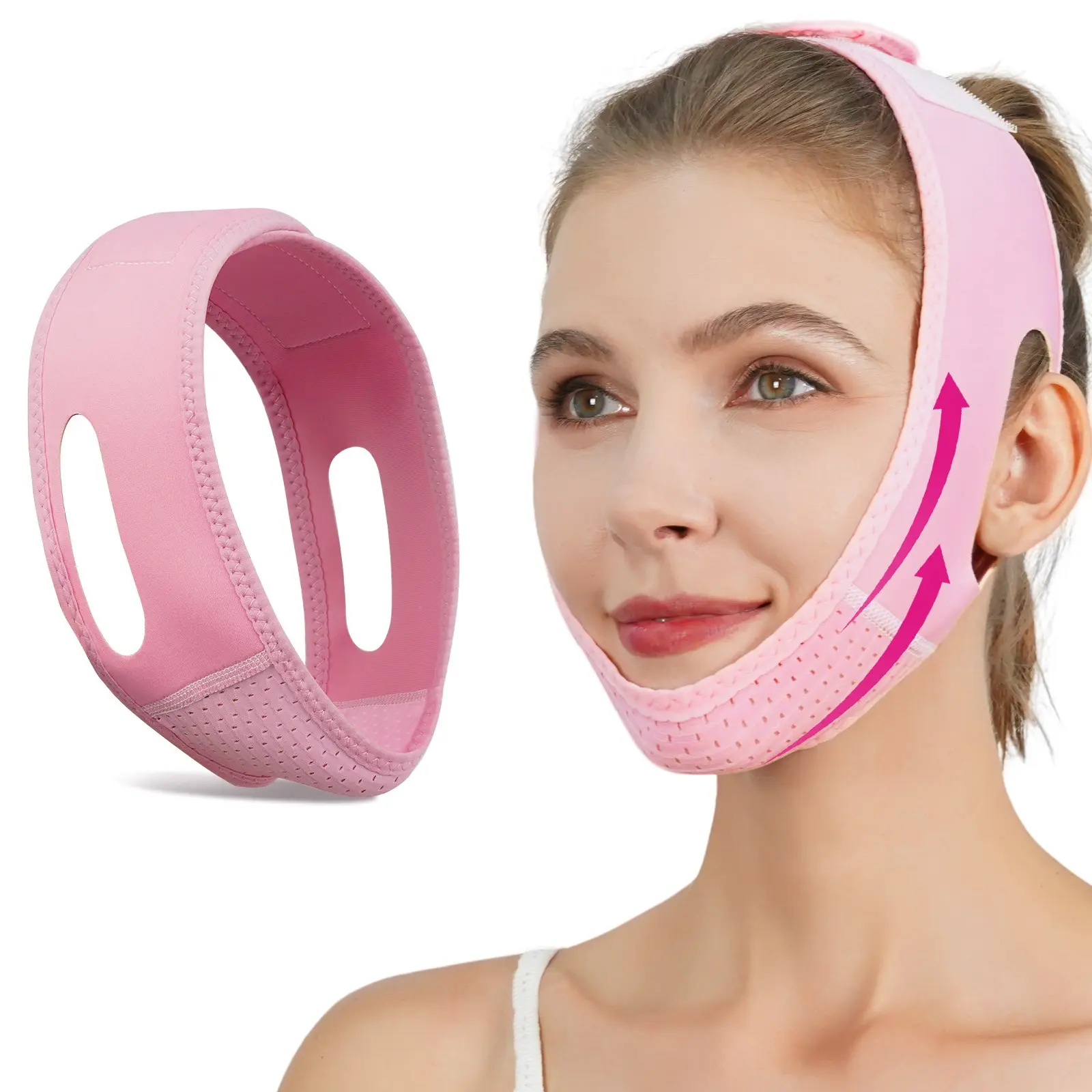 ELAIMEI V Line Facial Bandage,Comfortable, breathable, lightweight, V-shaped shaping mask, shaping the V-shaped face contour, beauty tool, Facial Care Tools, Face Lifting Device, Facial Beauty Instrument