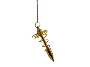 Amazing Gemstone Healing Metal Pendulums for Divination