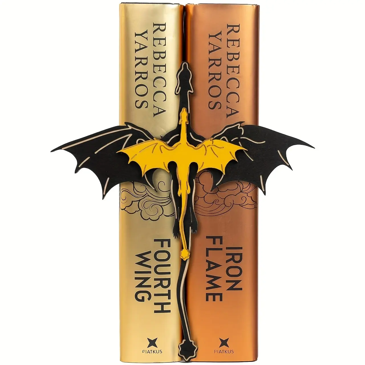 Fantasy Dragon Wooden Bookmark Decoration, Book Page Markers, Multi-Layer Craft, and Block Design, Creative Stationery Gift for Book Lovers