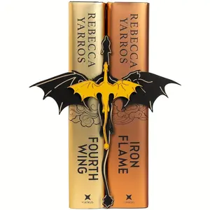 Fantasy Dragon Wooden Bookmark, Book Page Markers, Multi-Layer Craft, and Block Design, Creative Stationery Gift for Book Lovers