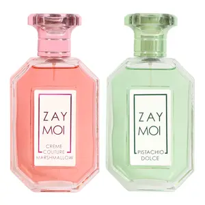 Bundle of Marxzelle Zay Moi Crème Couture Marshmallow and Pistachio Dolce Eau de Parfum Natural Spray 100Ml/3.4fl.oz.