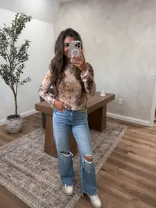 Daily denim 90's Vintage Super High Rise Flare Jeans