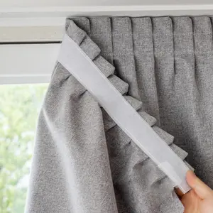 Self-Adhesive No-Drill Blackout Curtain, Minimalist Style Drapes for Bedroom, Festival & Ramadan Use, Easy Installation, 1 Piece, Blackout Cloth, Room Decor Curtain, Home Decoration Curtain