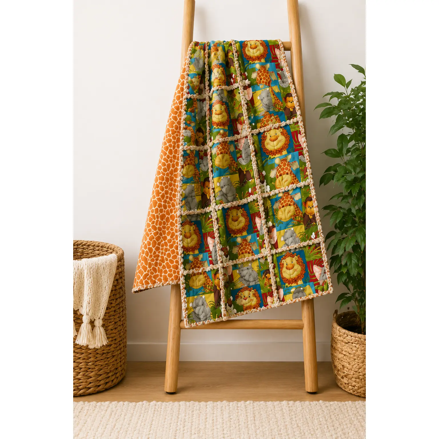 Safari Rag Quilt