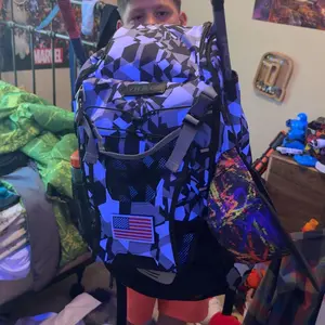 Youth & Adult Baseball Softball Bag - Lightweight Bat Backpack with Fence Hook, Large Main Compartment for Helmet & TBall Equipment, Separate Shoe Pocket