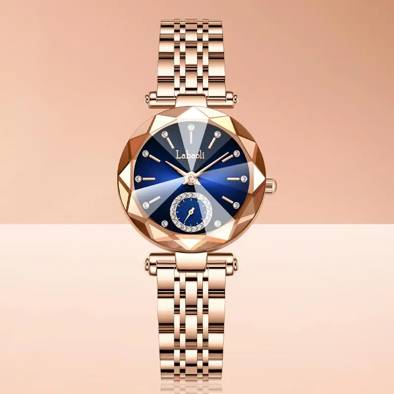 【Holiday Haul】Water-Resistant Scratch Elegant Women's Watch LA729 -Resistant Adjustable Strap Fashionable Design Waterproof Wristwatch Suitable for All Occasions