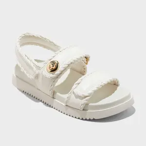 Women's Tilly Platform Footbed Sandals - A New Day