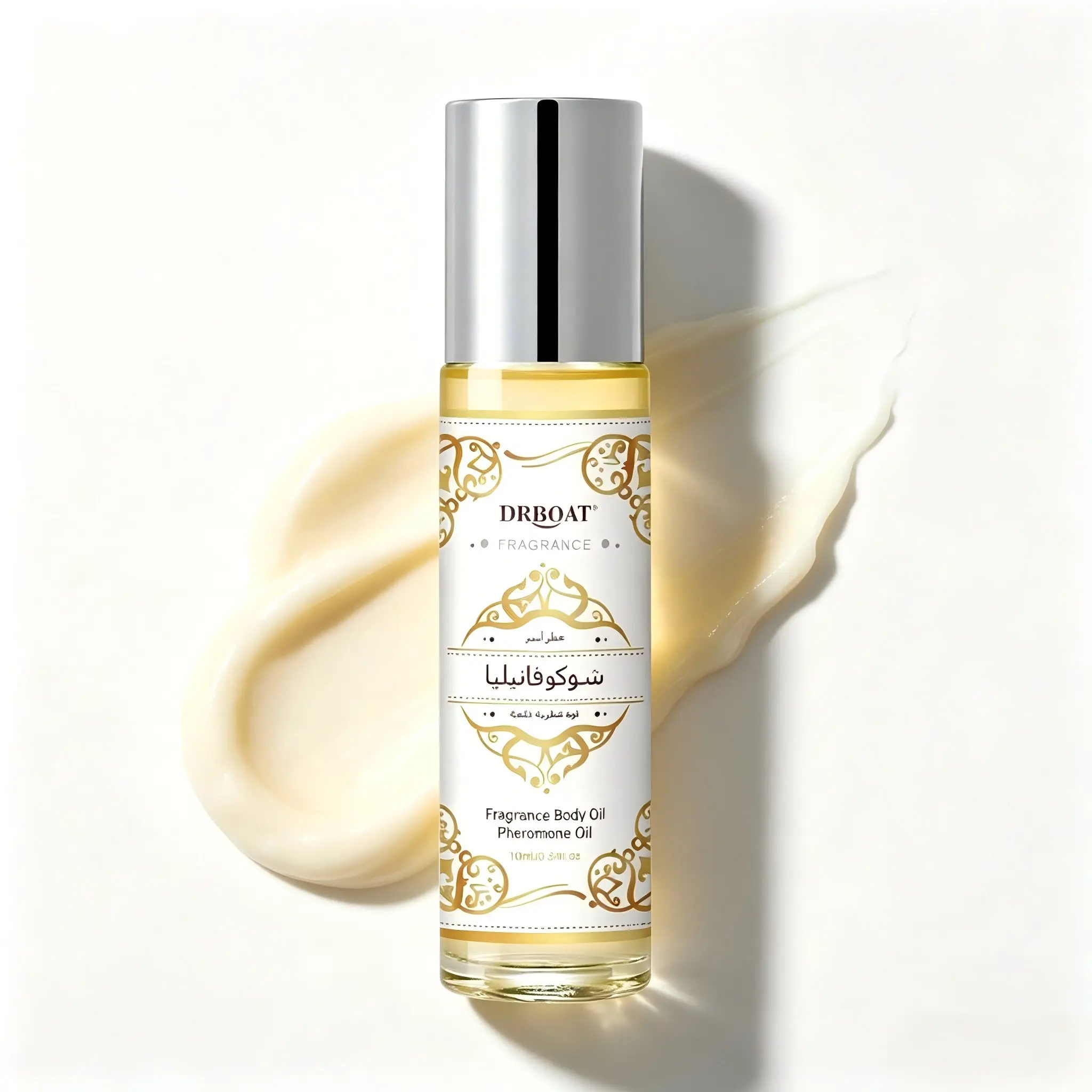 10ML Dubai Musk Pheromone Oil, Long-Lasting Classic Roll-On Perfume Oil, Unisex Eau De Toilette, Ideal for Dates & Work
