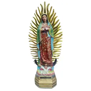 Virgen De Guadalupe 8"-20" inches Tall 25437 Classic Estatua Our Lady Guadalupe Brand New Religious DecorReligious art image, home decor, wall decor, church events, gifts