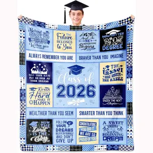 2026 Graduation Gift Blanket, Graduation Gift for Him, College Graduation Gift (for Men), Graduation Gift for Boys, Graduation Gift