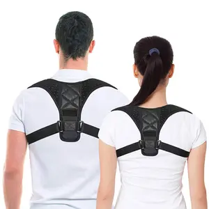 Adjustable Back Posture Corrector Breathable Elastic Support Belt for Spine Alignment and Pain Relief
