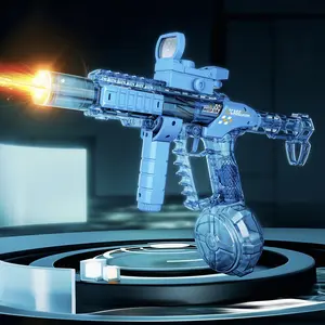 Light-Up Water Blaster with Rotating Grip & Extended Stock | Perfect Summer Gift for Kids