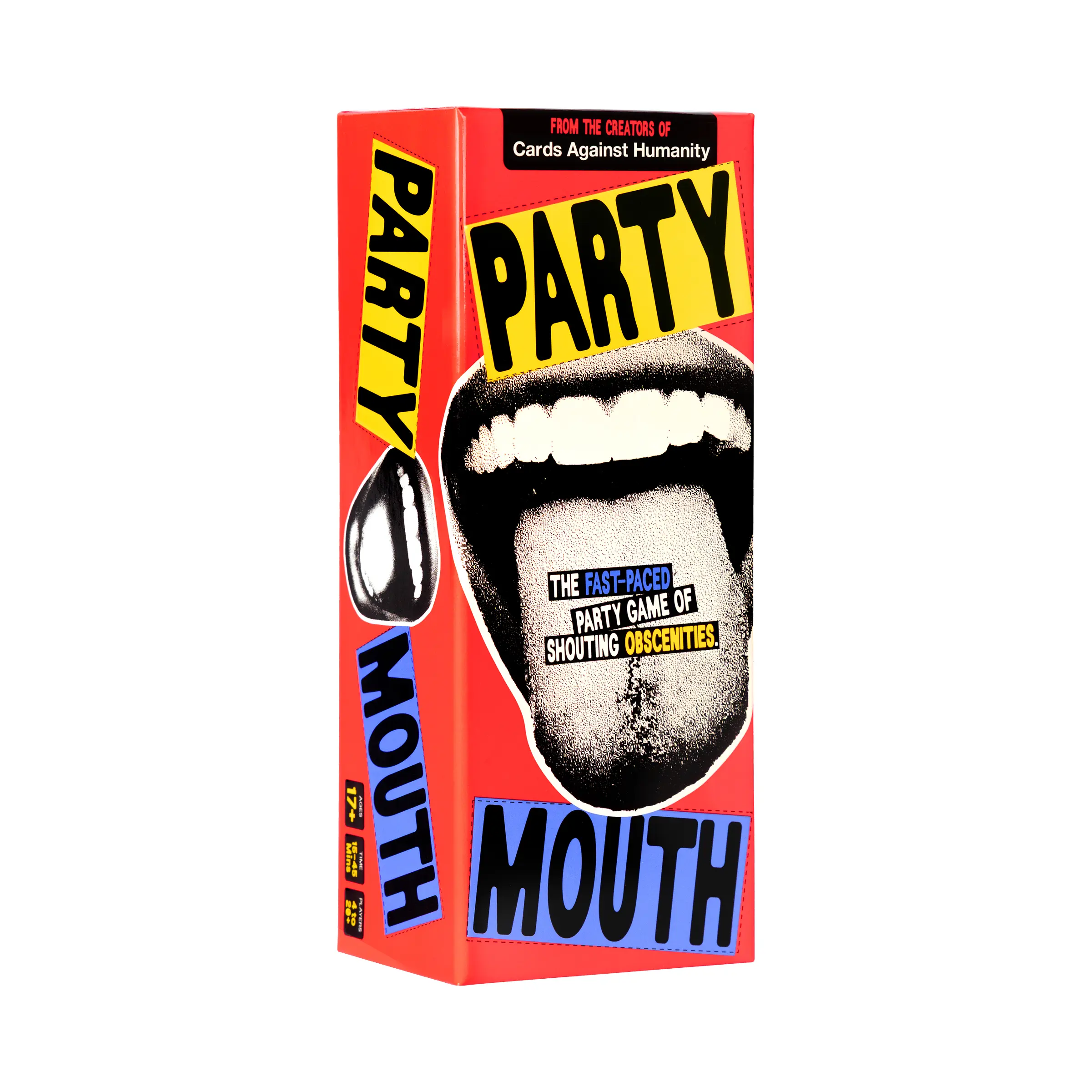 Cards Against Humanity: Party Mouth • The All-New Fast-Paced Party Game of Shouting Obscenities • Made for Game Night by the Creators of Cards Against Humanity