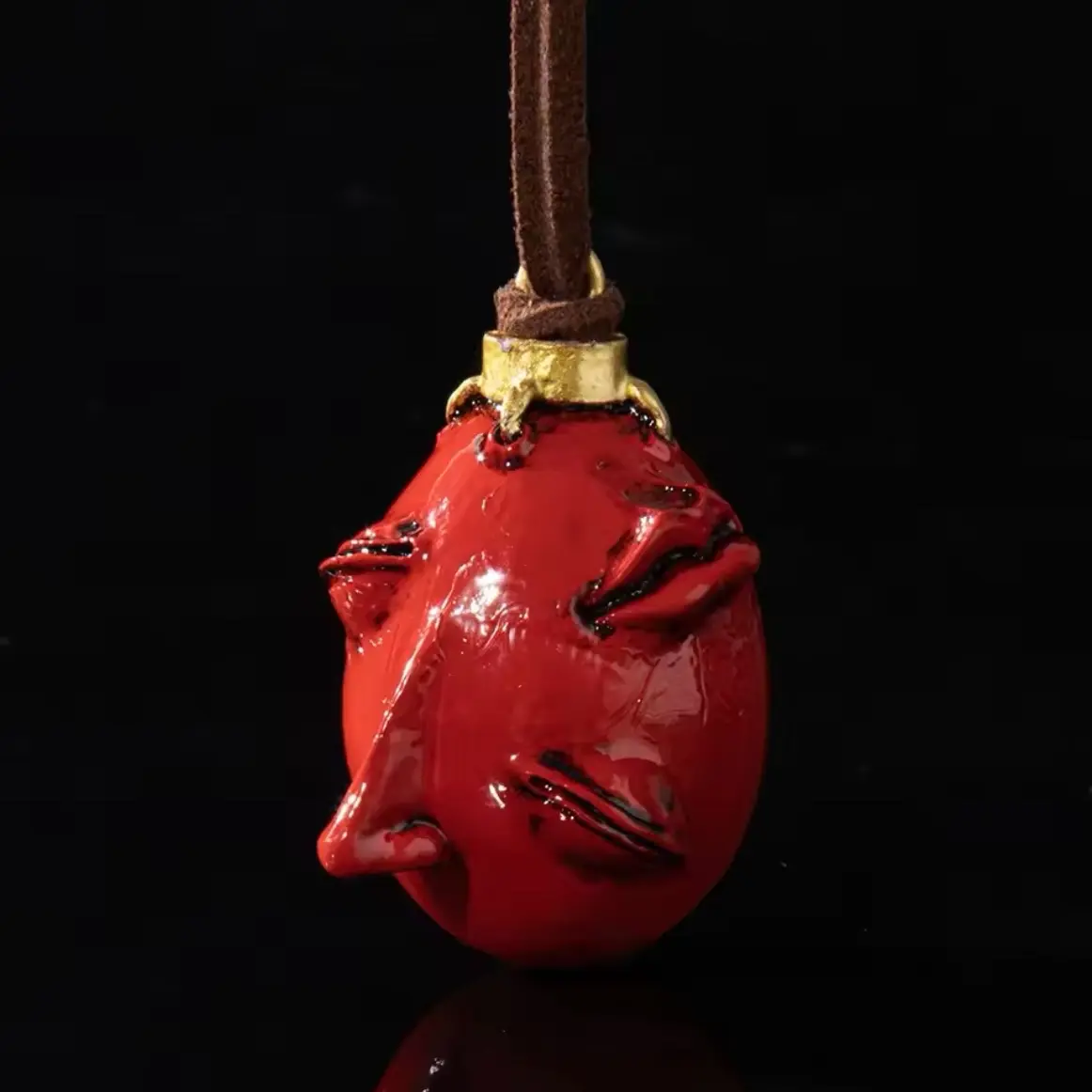 2026 New Model Beholit Egg Pendant Necklace, Unique Femto Inspired Jewelry for Women, Gothic Fashion Gift, Statement Daily Wear Luxury Versatile Refined Stylish Piece Great Chic Trendy Look Charming Stunning