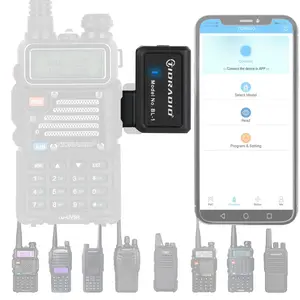 TIDRADIO Ham Radio Wireless Programmer for Walkie Talkie  Baofeng UV-5R and Wireless Programmer Adapter APP and Multiple Models No Driver Issues Instead of Program Cable
