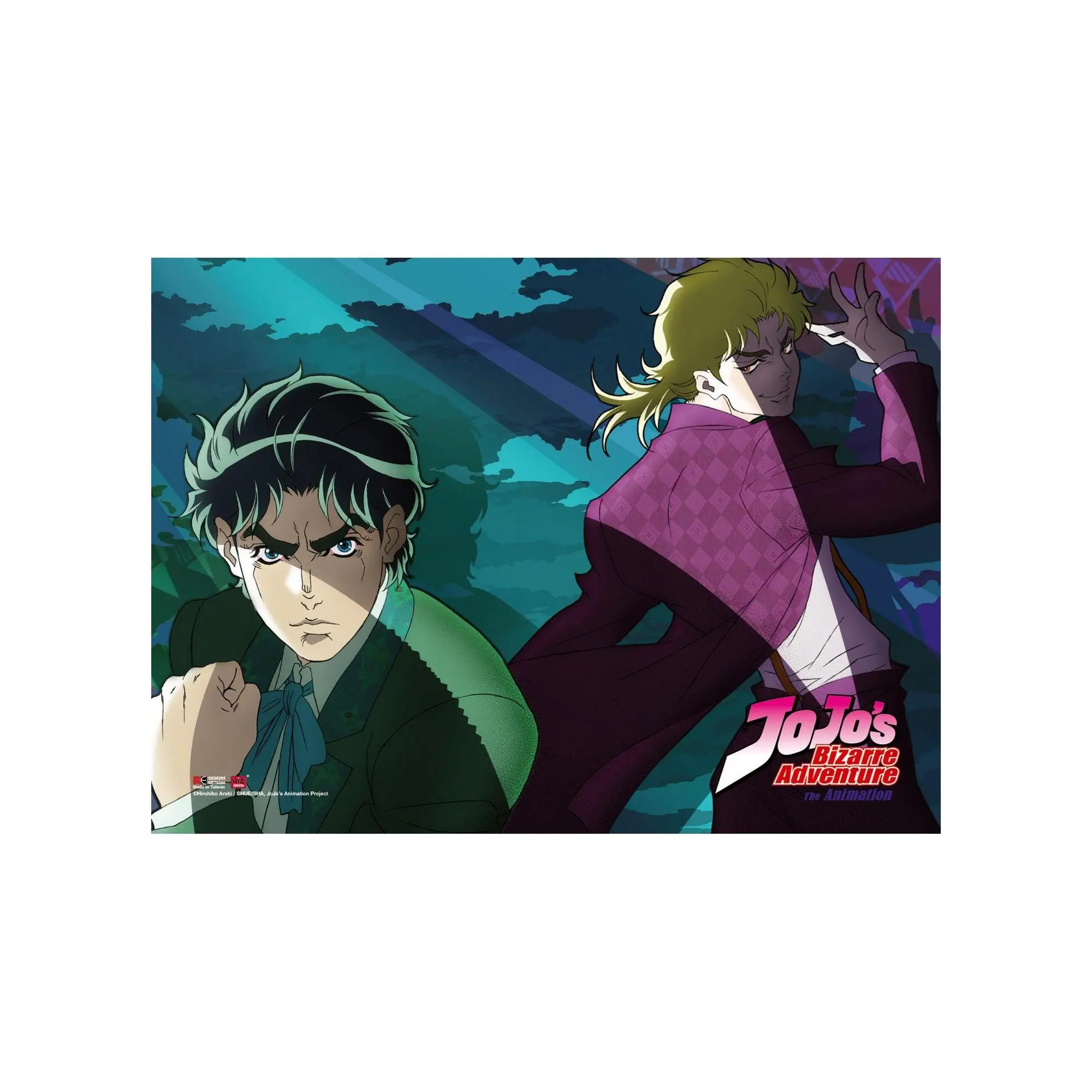 Jojo's Bizarre Adventure - Key Art 3 Fabric Poster