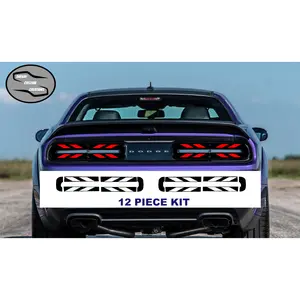 15-23 Dodge Challenger Taillight Decal Design 5
