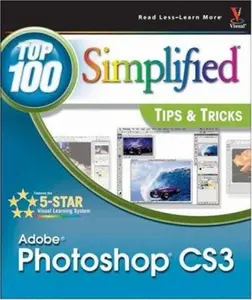 USED-Adobe Photoshop CS3: Top 100 Simplified Tips & Tricks by Lynette Kent (Paperback)