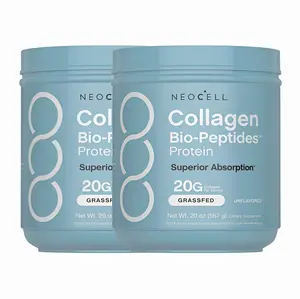 2 Pack NeoCell Collagen Peptides Powder 20oz - Grassfed Protein Supplement NT- Advanced with 18 Essential Amino Acids