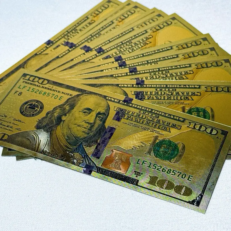 Gold Foil Ancestor Money (2-notes)
