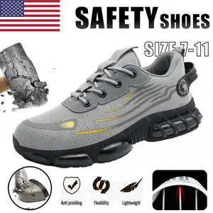 MetGuard Protection Work Sneakers - Steel Toe Anti-Slip