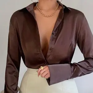 NEEDED ME SHIRT- CHOCOLATE