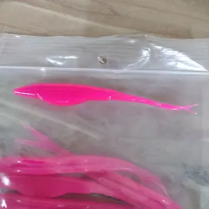 10 pack of 5" split tail flukes