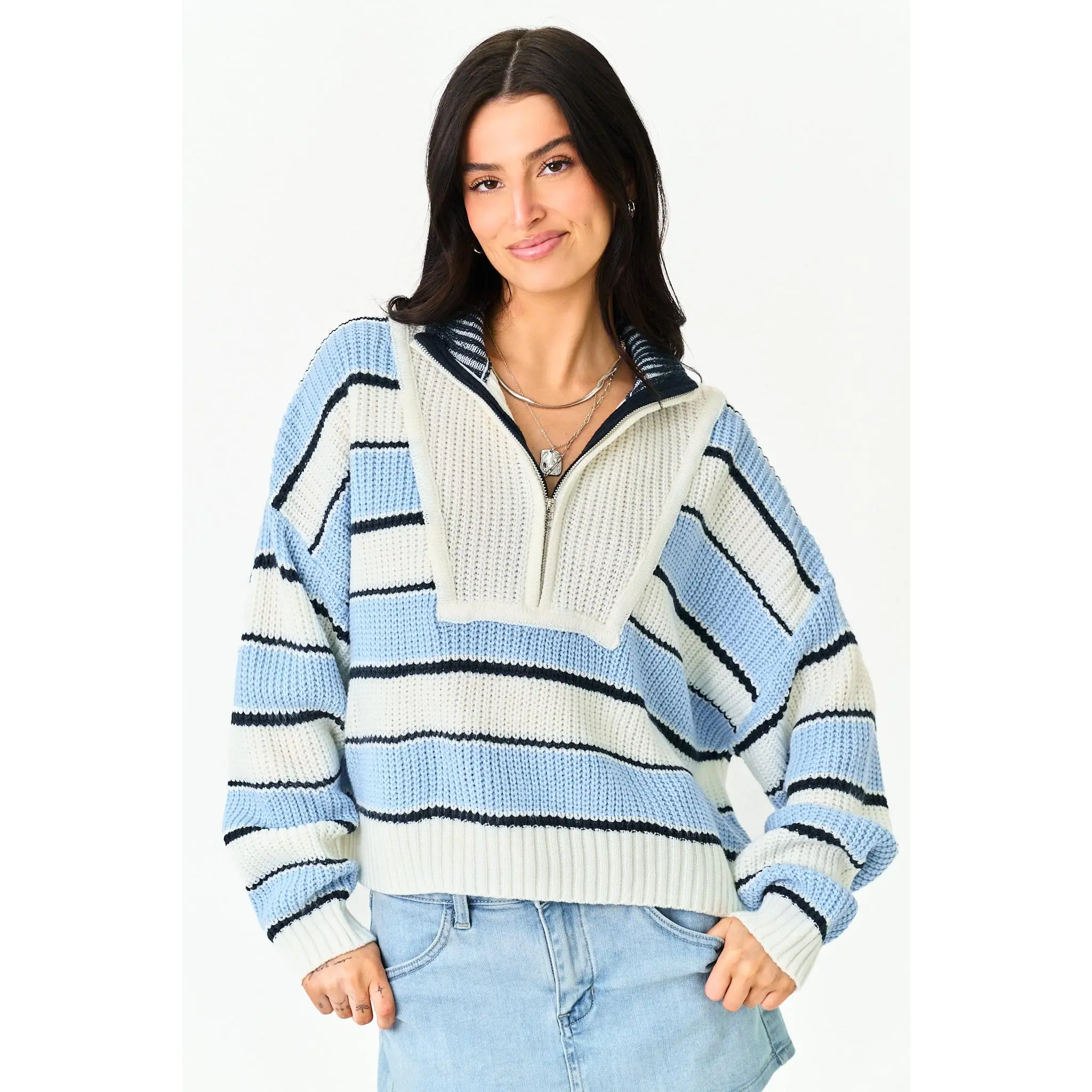 Lennon Sweater in Blue