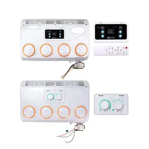 12V 24V Universal Wall-mounted Air Conditioner Cooling Evaporator Assembly for Bus Heavy Duty Truck Van Excavator Tractor Parts