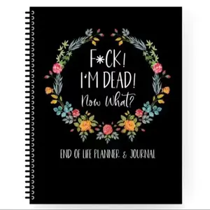 End-Of-Life Planning Book and Journal, Essential Personal Organizer, Emergency Storage with Alphabet Tabs, Funeral Blessing, Will, Important Document Holder
