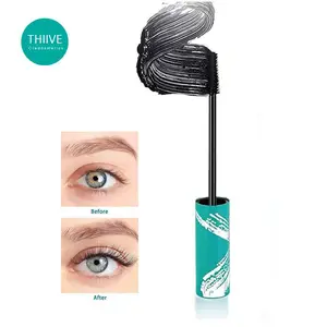 Thiive  – Volumizing & Lengthening Tubing Formula | Smudge-Proof, Curling, Long-Lasting Vegan Lash Makeup Smooth Cosmetic Lightweight Eyelash Salon Intense Black Lash Sensational  volume length tubing   long lashes outd bottom mascara