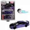 Auto World x Super Mini Wheel 1:64 2021 Dodge Charger SRT Hellcat Redeye Chrome Purple - Super Mini Wheels Exclusives !