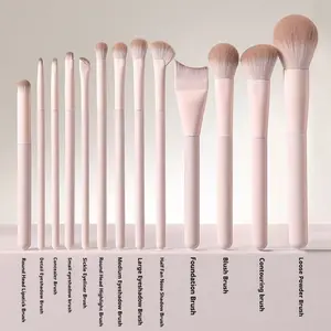 Eye Makeup Brush Set 13pcs, Soft Synthetic Bristles Professional Eye Brush for Eyeshadow, Eyebrow, Eyeliner, Blending