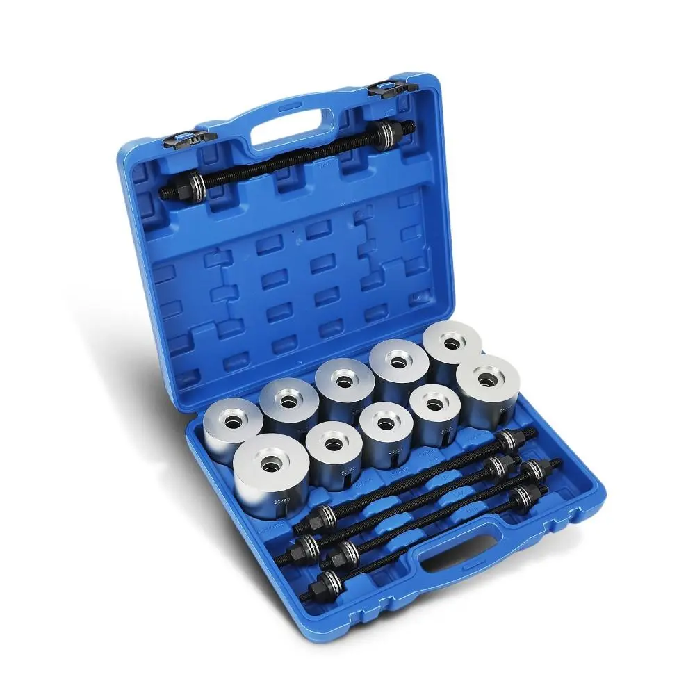 G-PLUS Motor Interior 27Pc Universal Press & Pull Sleeve Kit Bush Bearing Removal Insertion Tool Set