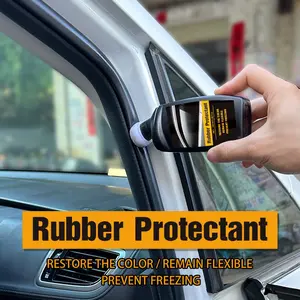 Car Sealant Maintenance Agent, Rubber Sealing Strip Care, Noise Reduction Waterproof, 1 Bottle Pack