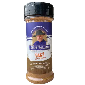 Cowboy Kent’s Taco Seasoning with Garlic & Spices. unique authentic flavor