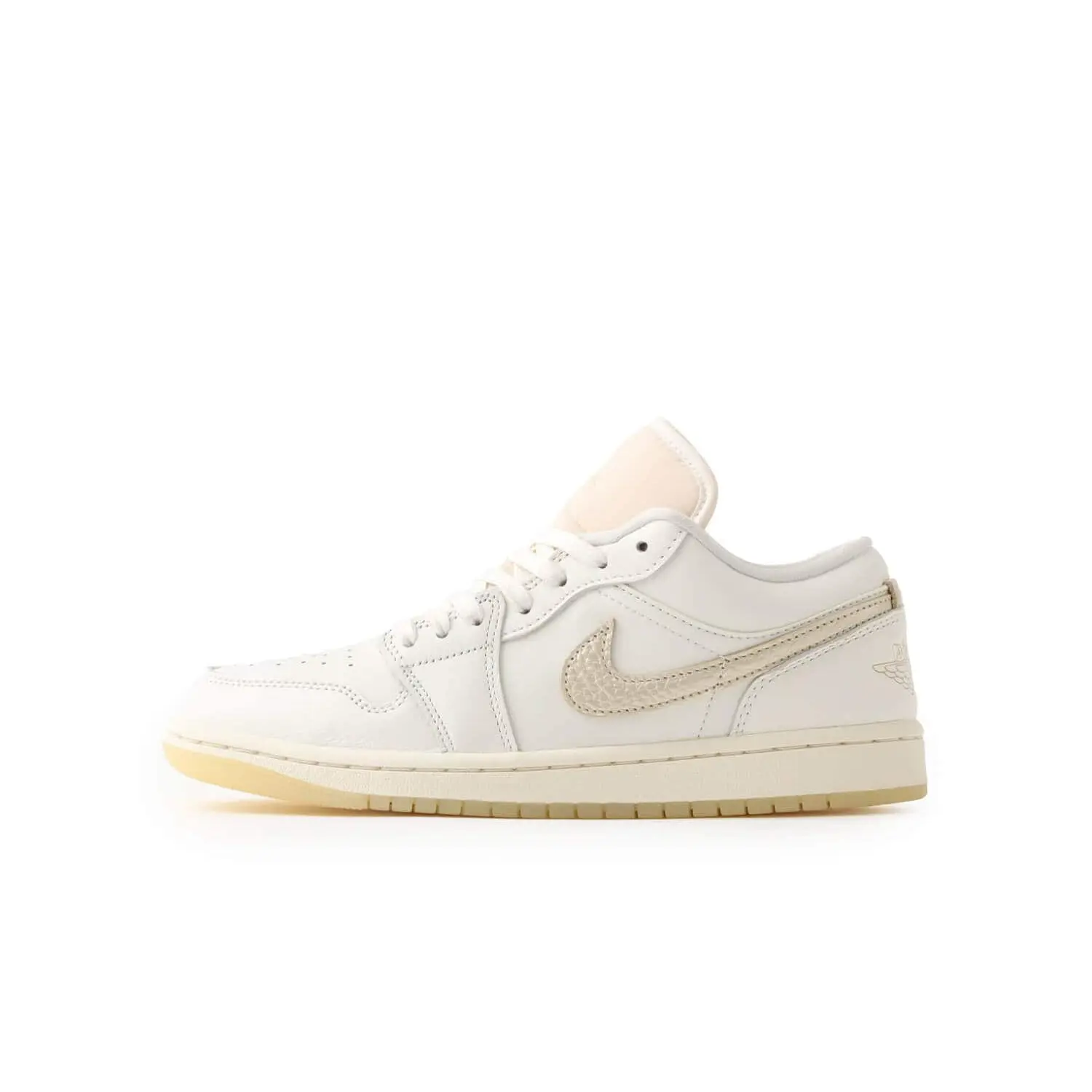 Nike Air Jordan 1 Low SE Metallic Team Gold HV5157-100 Women's Fashion Sneaker New
