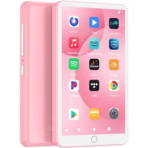 4" Touch screen 80GB MP3 Player with Bluetooth and WiFi, Android 13 OS MP3 & MP4 Players with Speaker, Spotify Music Players with Pandora,Audible,Play Store