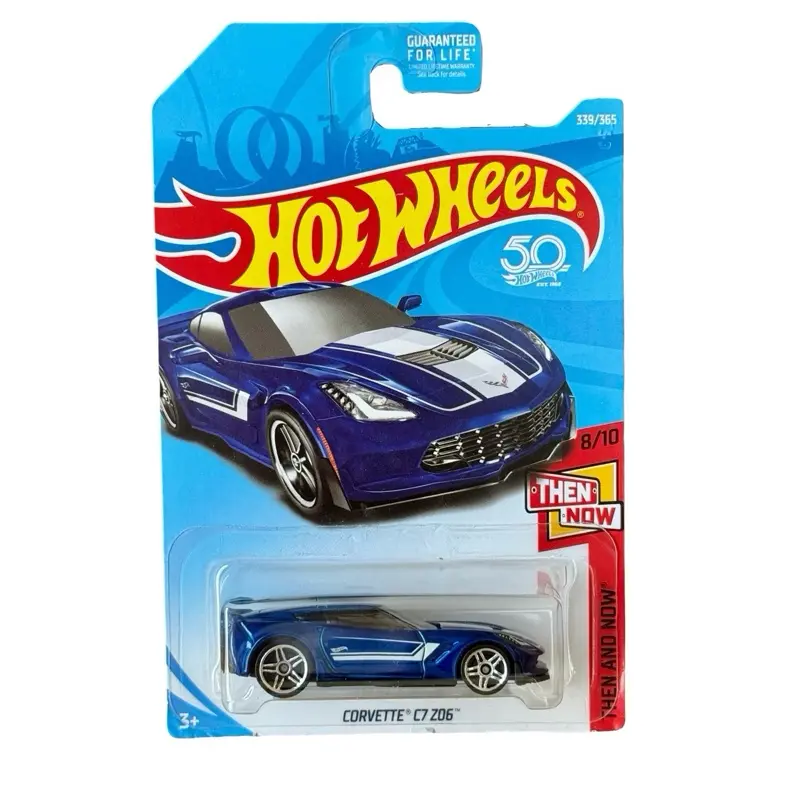 Hot Wheels Corvette C7 Z06 Blue 1:64 Diecast Car