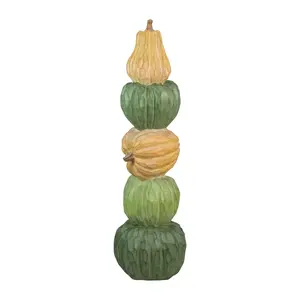 Northlight Five Tiered Stacked Pumpkins Thanksg iving Decor