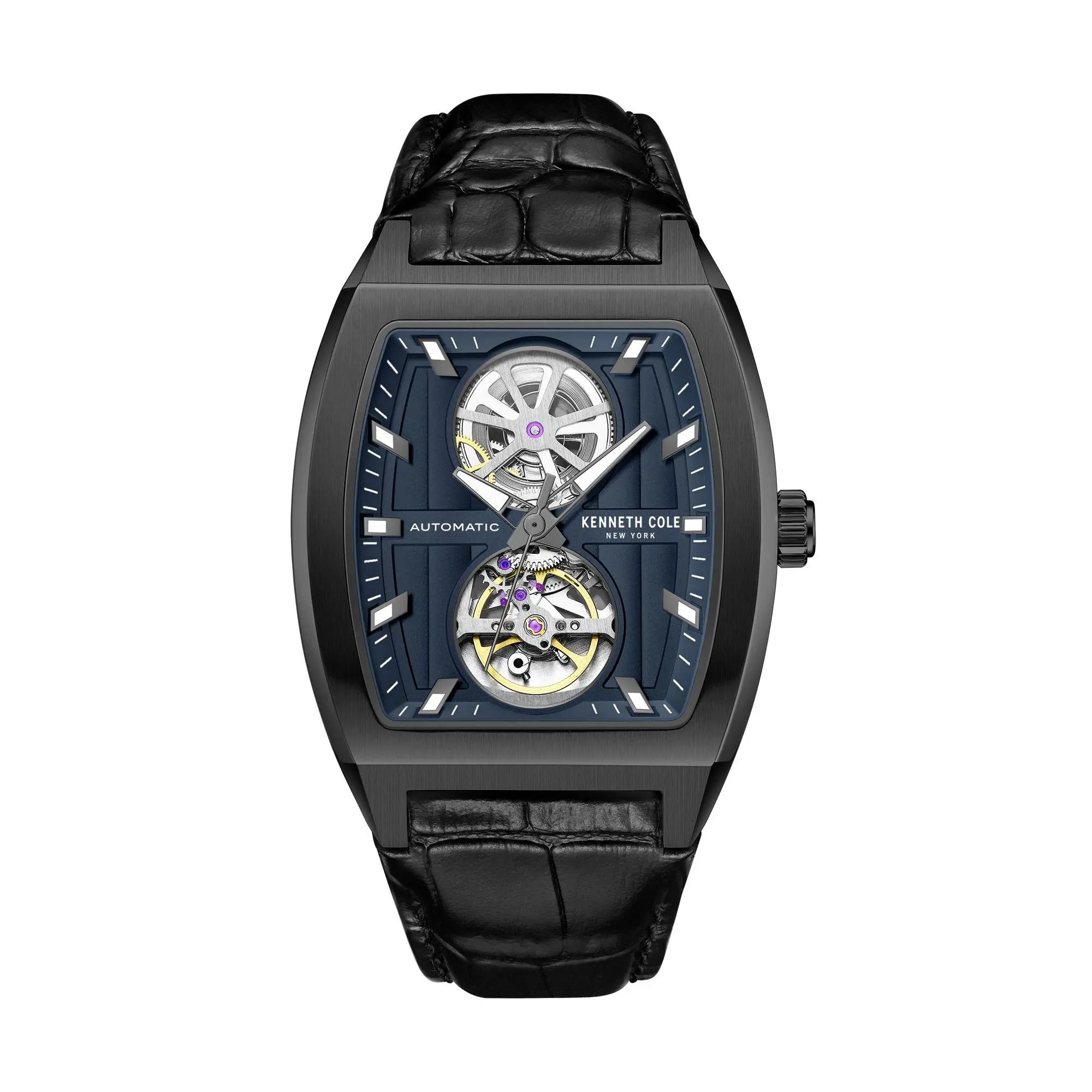Kenneth Cole New York Men's Automatic Navy BueDial Watch Kenneth Cole New York Men's Automatic Navy BueDial Watch