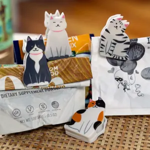 Cat Shaped Bag Clips