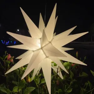 Moravian Star 22" Outdoor Light Christmas Tree Topper for Festive Decorations