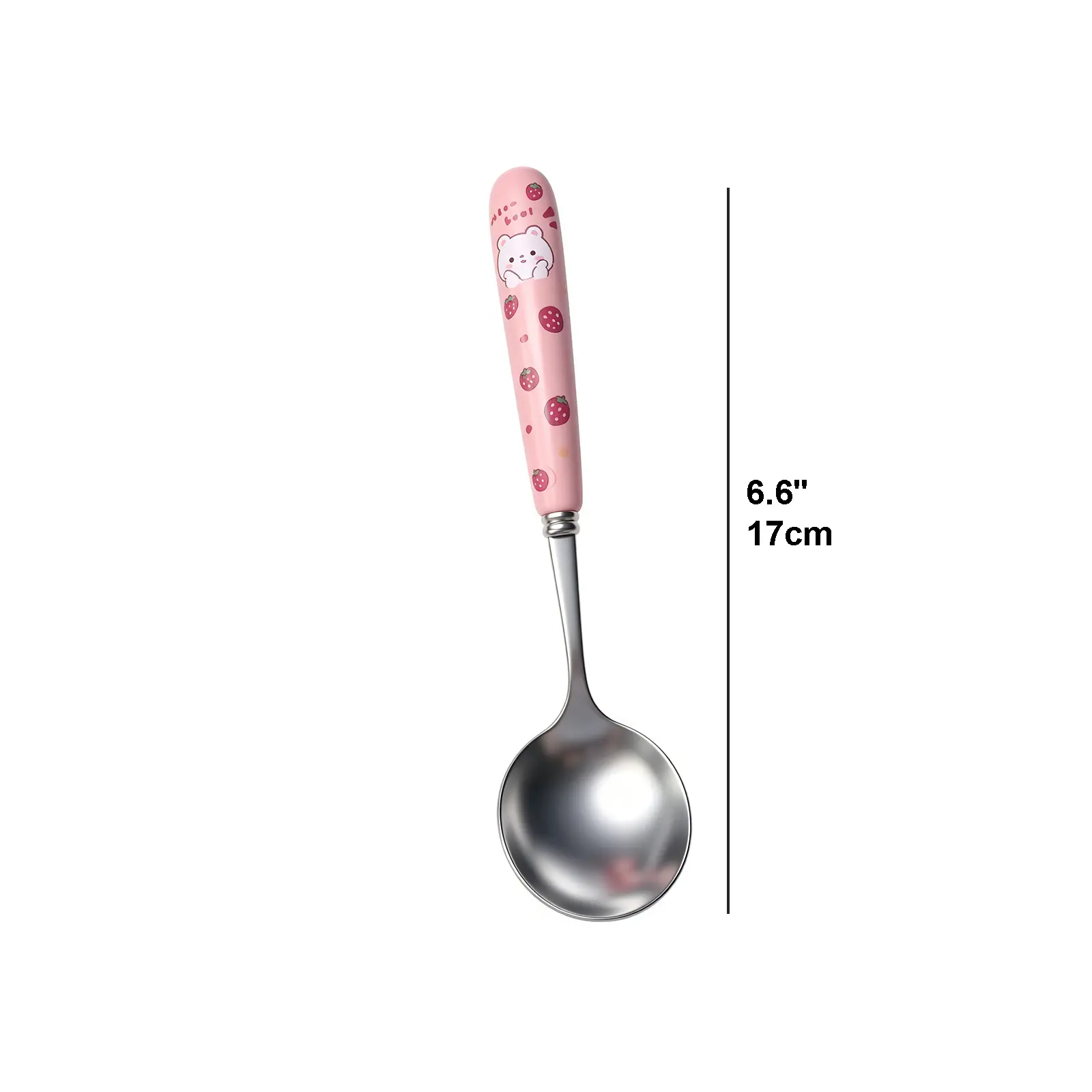 Pig Ceramic Spoon-Pink